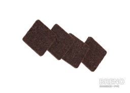 Filcové podložky 22x22 hnedá