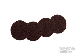 Filcové podložky pr. 22 hnědá