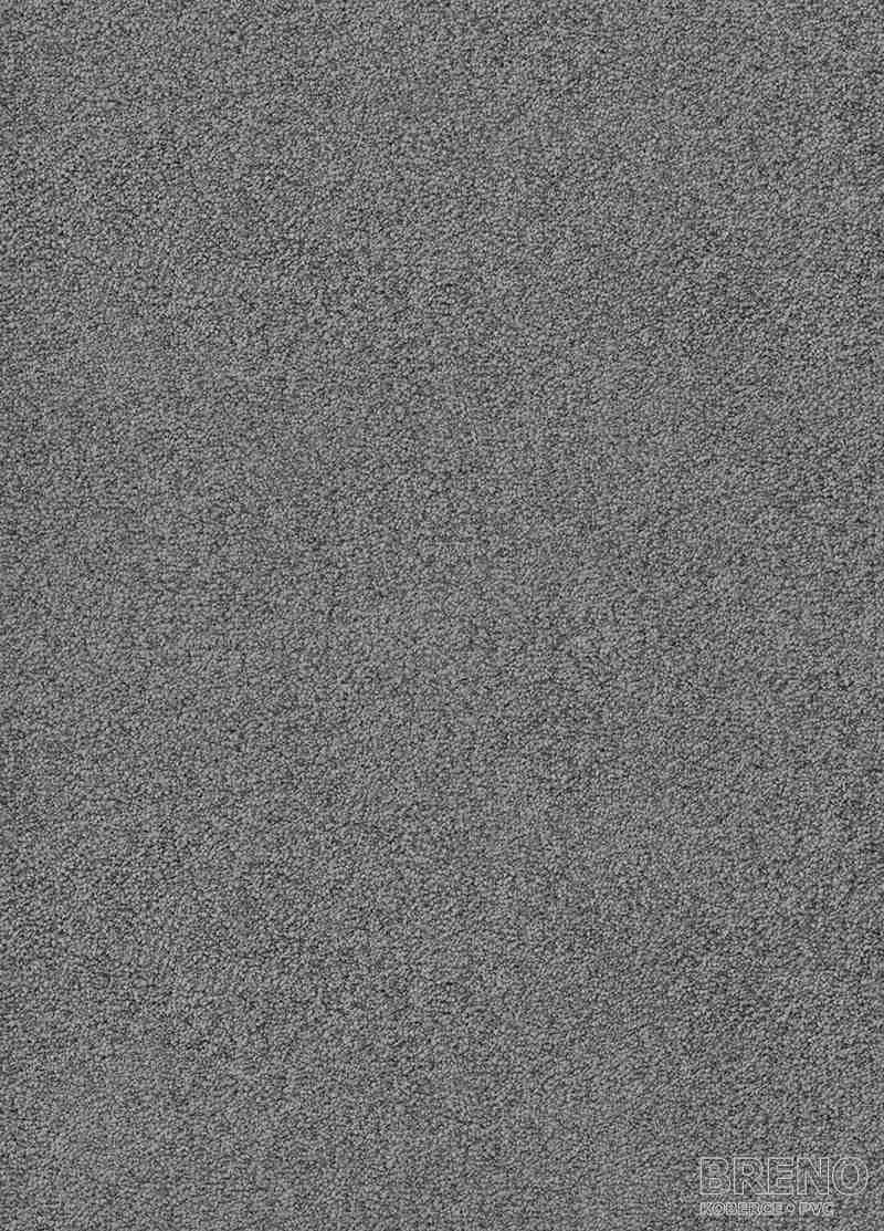 Metrážny koberec FINESSE 77 tmavo sivá