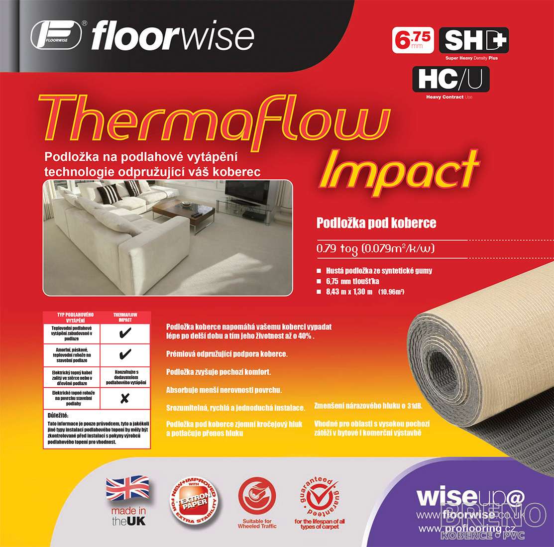 Floorwise Thermaflow Impact 6,75mm