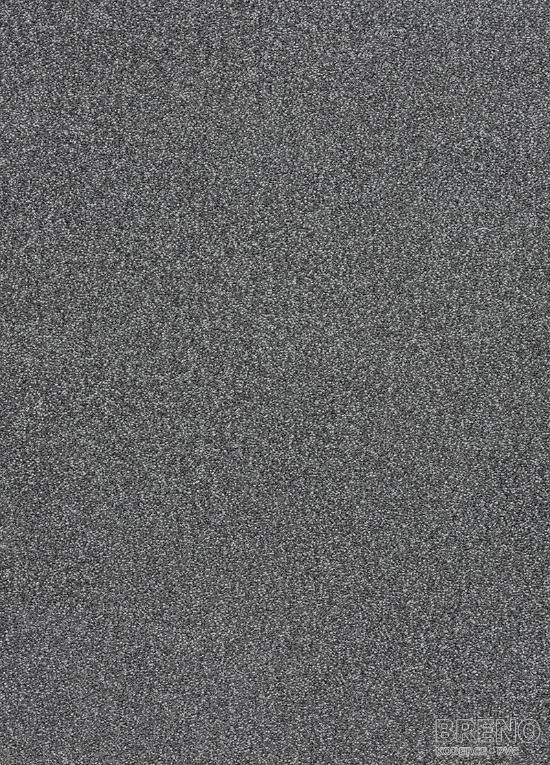 Metrážny koberec FOREST 77 sivý