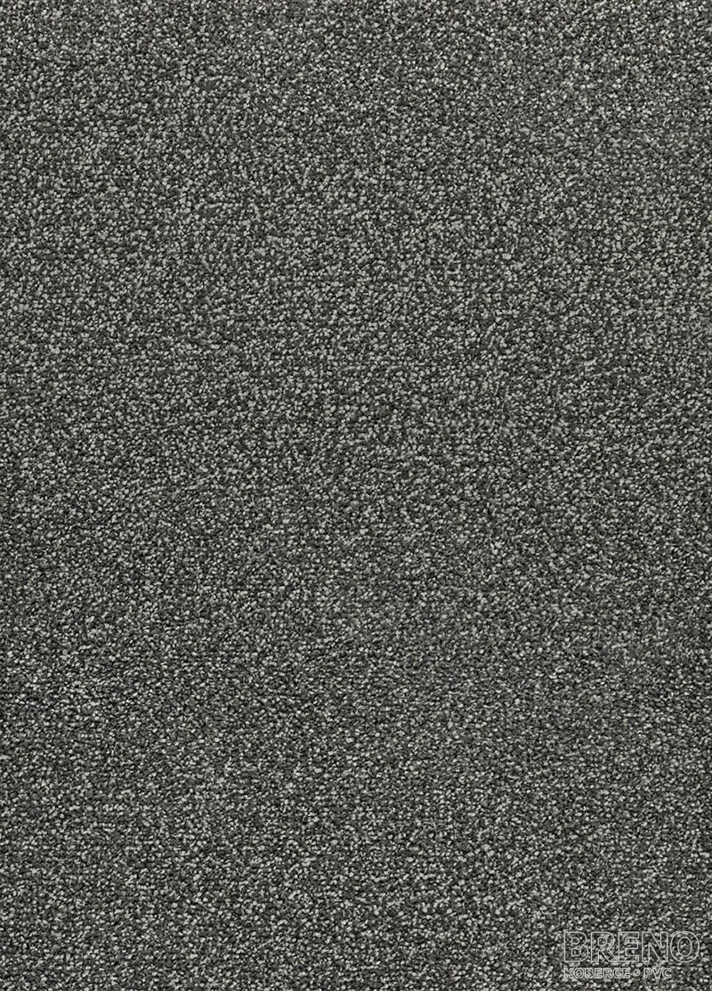 Metrážový koberec FUEGO 97 tmavě šedý