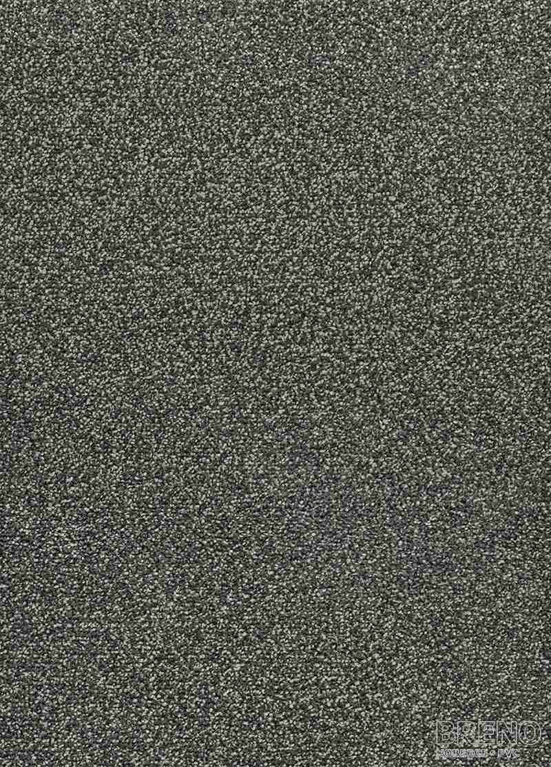 Metrážny koberec FUEGO 97 tmavo sivý