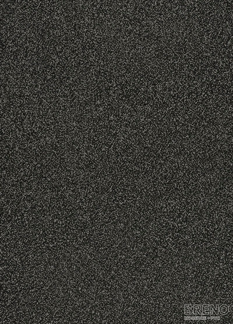 Metrážový koberec FUEGO 99 černý