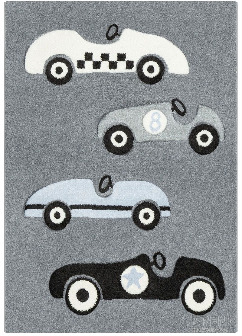 Kusový koberec HAPPY 309/silver