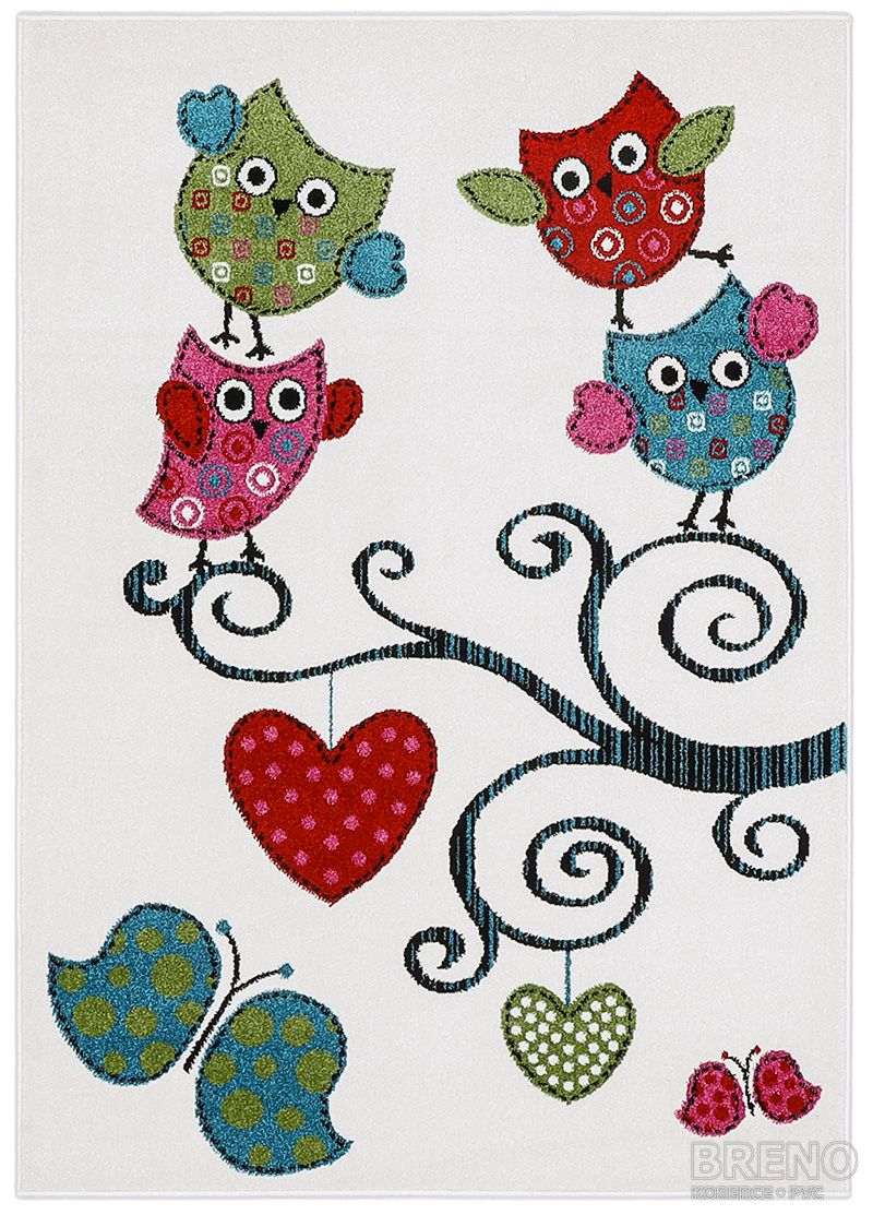 Kusový koberec KIDS 420 White