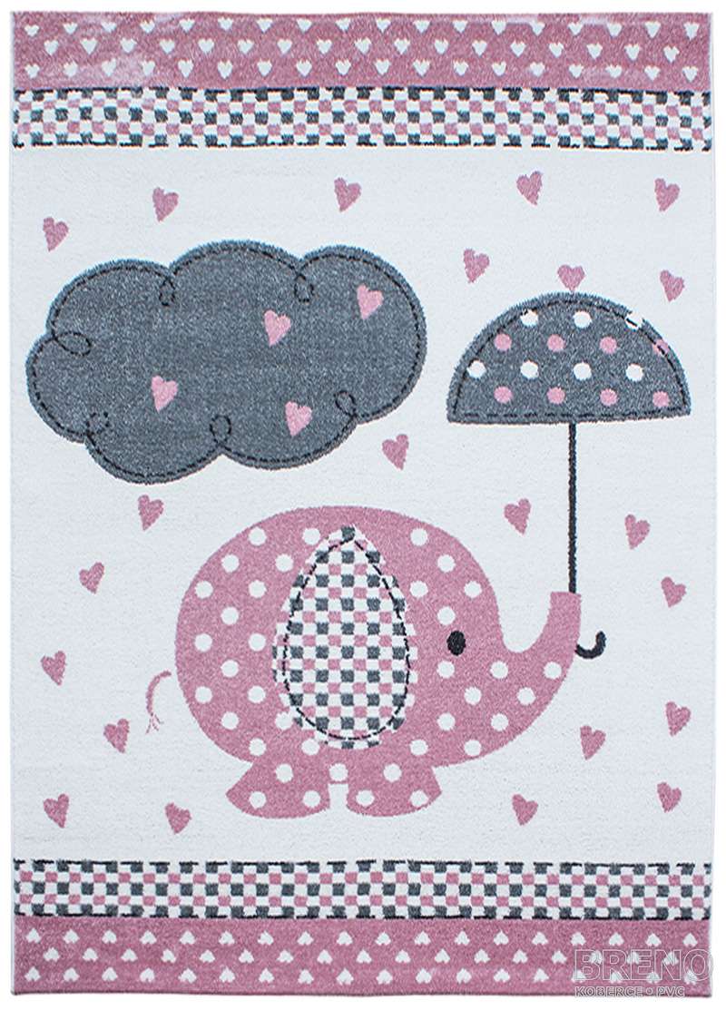 Kusový koberec KIDS 570 Pink