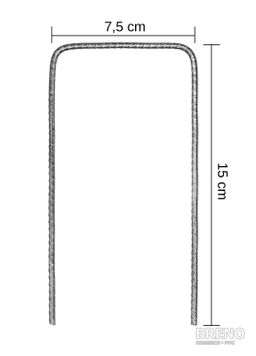 Kotviaca oceľová skoba