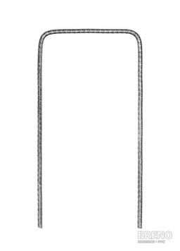 Kotvící ocelová skoba