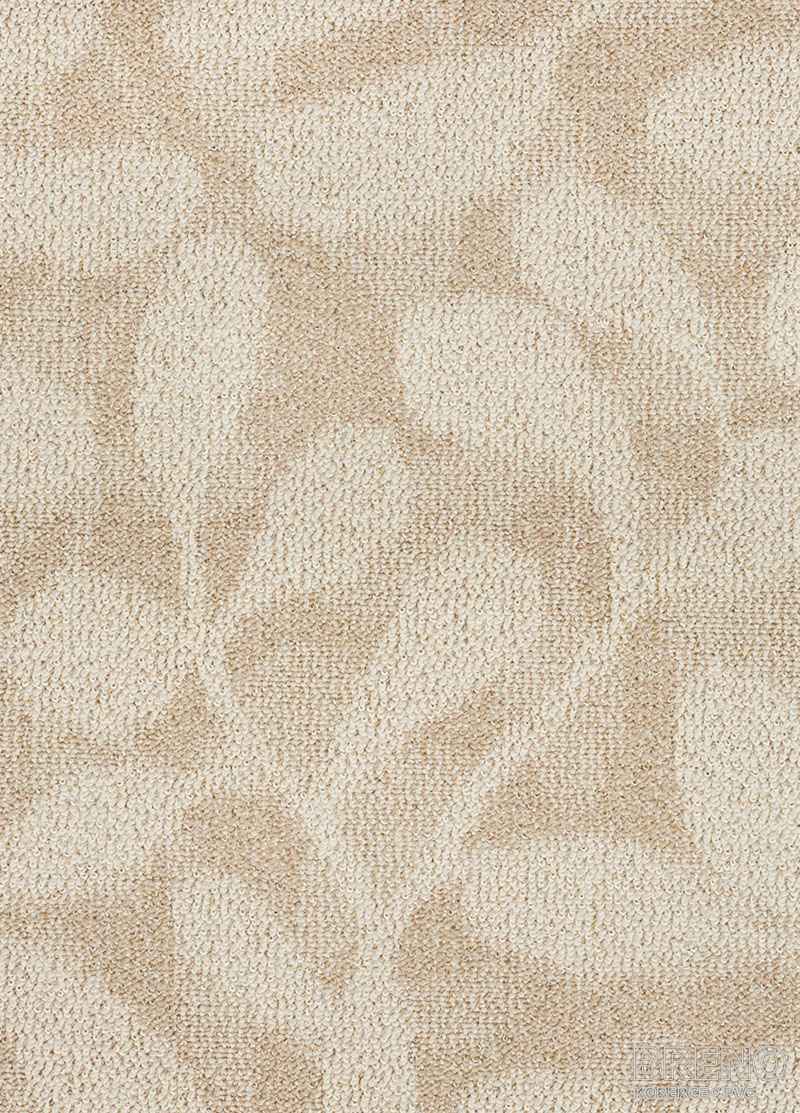 Metrážový koberec LEAVES 60 béžové listy