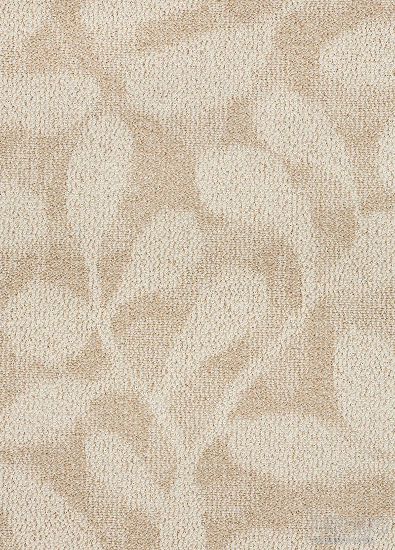 Metrážny koberec LEAVES 60 béžové listy