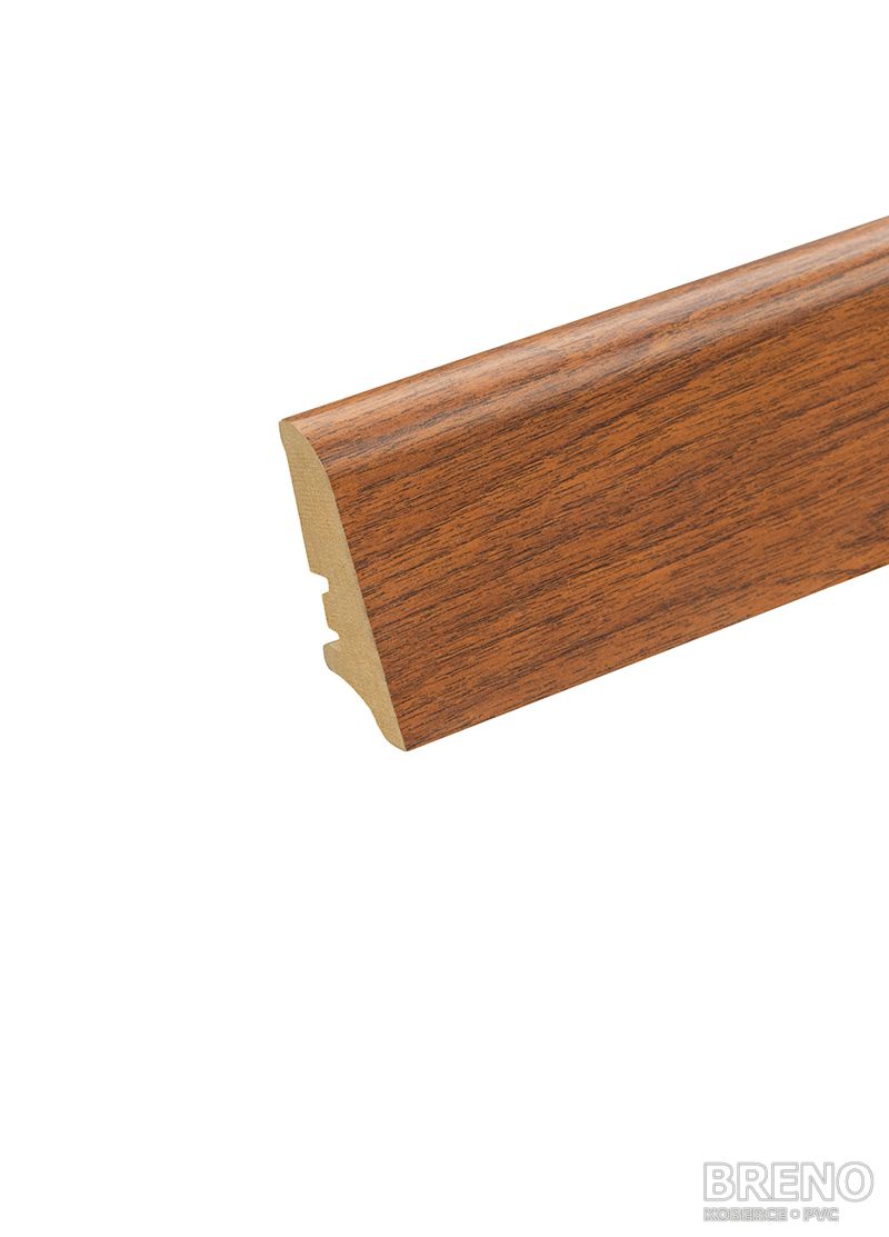 Lišta MDF KP60 3207 mahagon