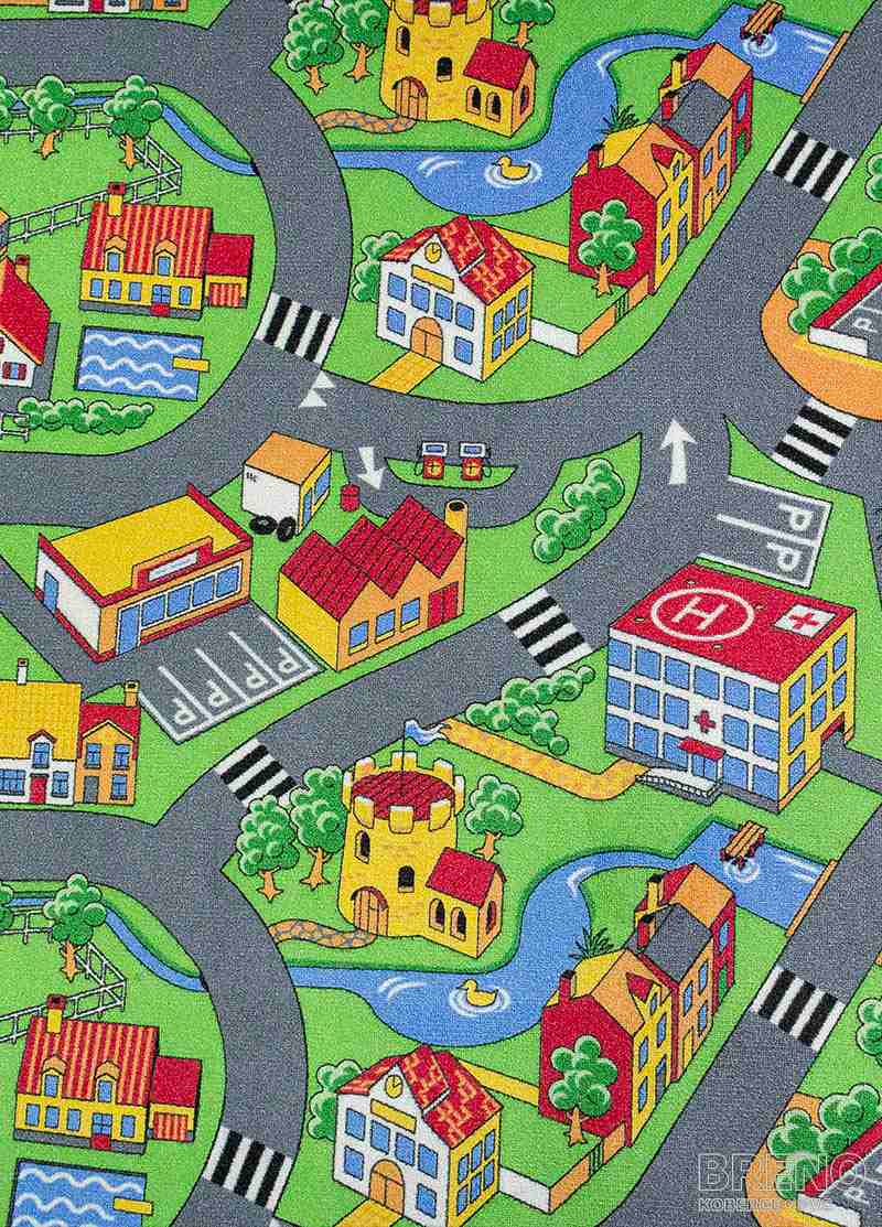 Metrážový koberec LITTLE VILLAGE 90