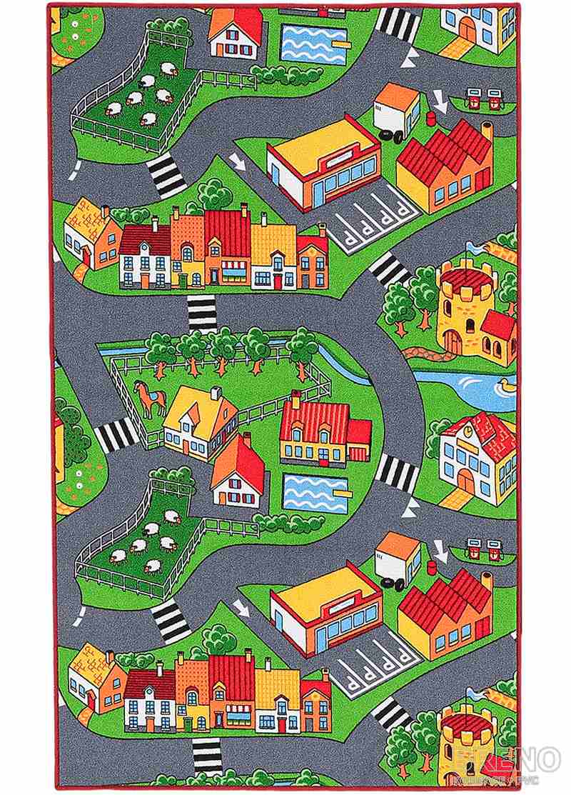 Kusový koberec LITTLE VILLAGE 90