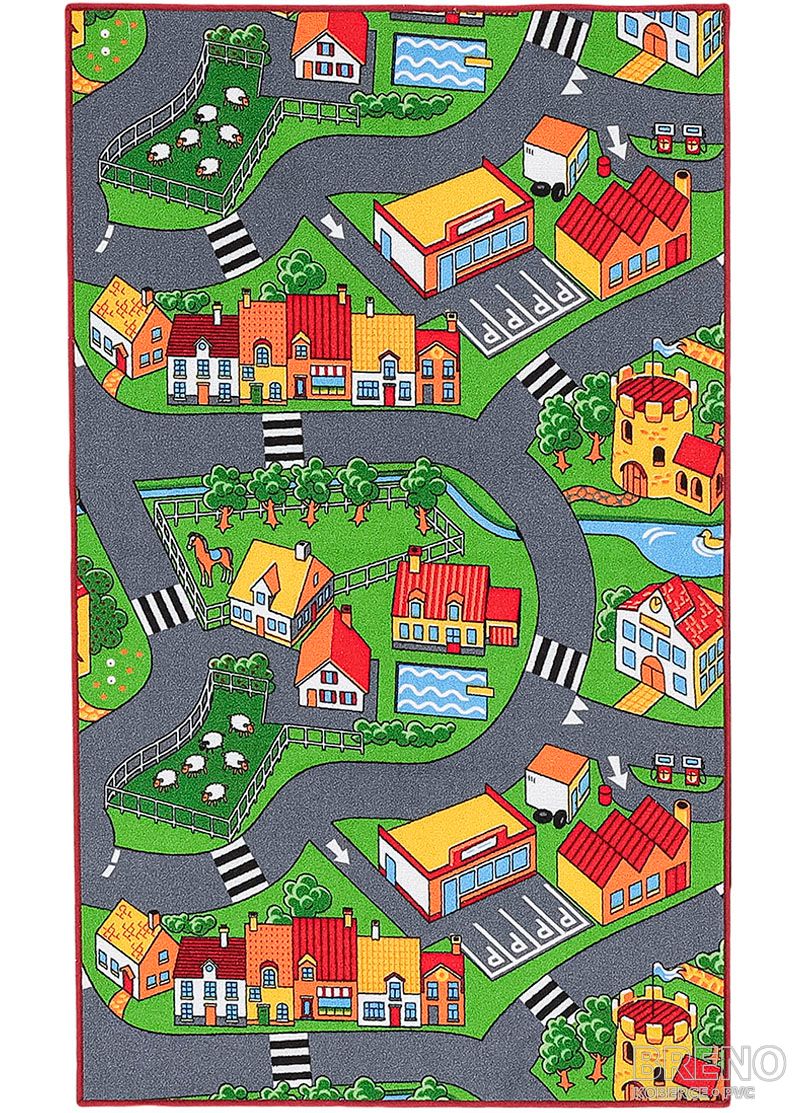 Kusový koberec LITTLE VILLAGE 90