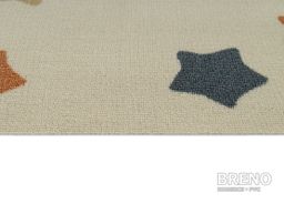 LUNA P4239CM/01A2 dětský motiv barevné hvězdy na béžové