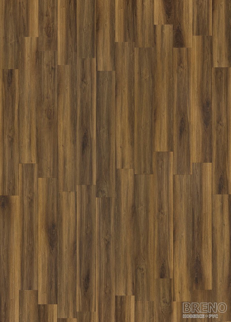 Vinylová podlaha LVT DRYBACK FLOOR - HIF 23318 – tmavě hnědé dřevo
