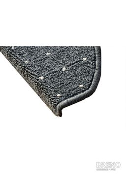 Nášľap UDINESE polkruh antracit 24 x 65cm