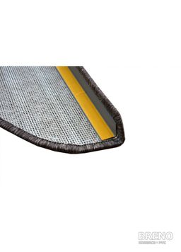 Nášlap UDINESE půlkruh antracit 24 x 65cm