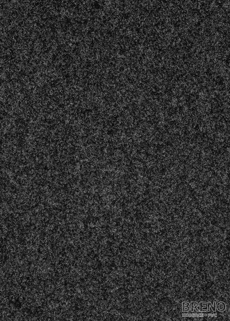 Metrážny koberec NEW ORLEANS 236 gel – čierny