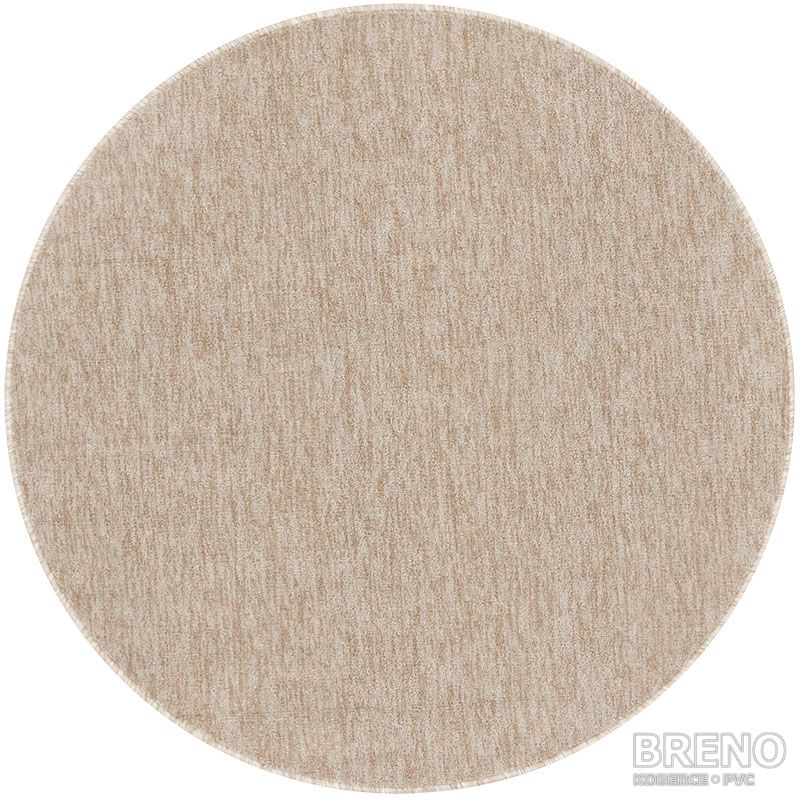 Kusový koberec NIZZA kruh 1800 Beige