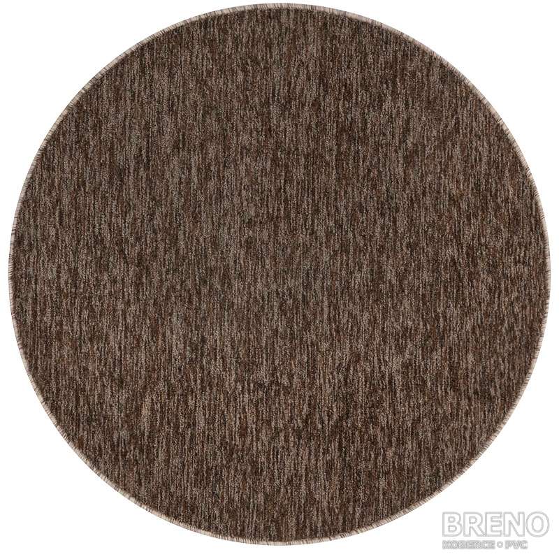 Kusový koberec NIZZA kruh 1800 Brown