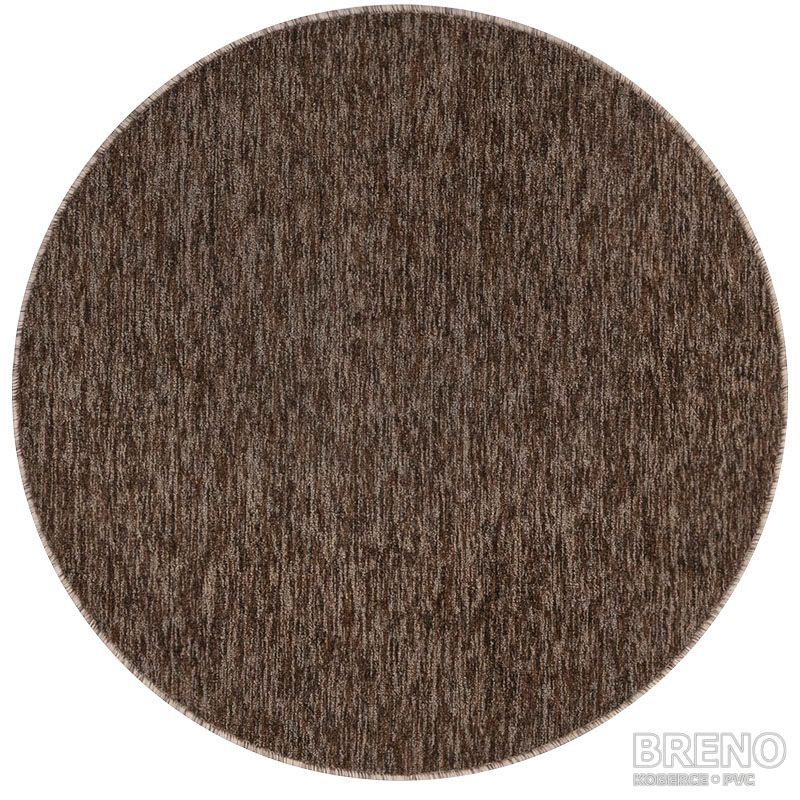 Kusový koberec NIZZA kruh 1800 Brown