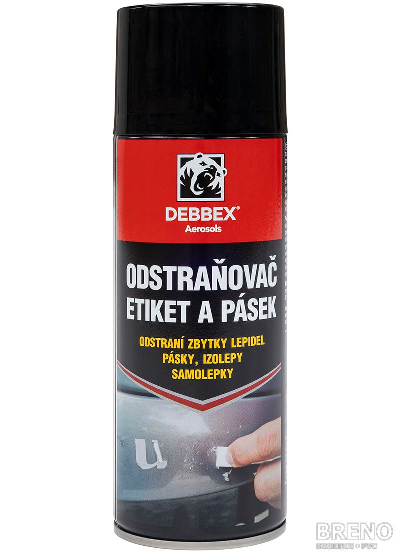 Odstraňovač etikiet a pások DEBBEX