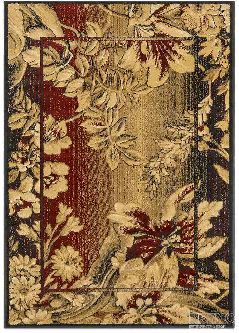 Kusový koberec OPTIMAL DATURA O Dark Red