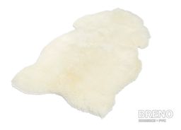Ovčí kožešina velká krémově bílá