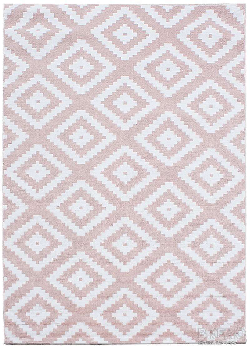 Kusový koberec PLUS 8005 Pink