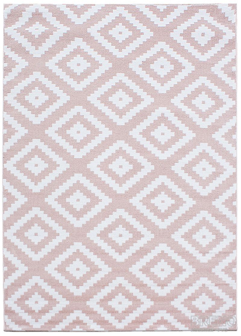 Kusový koberec PLUS 8005 Pink