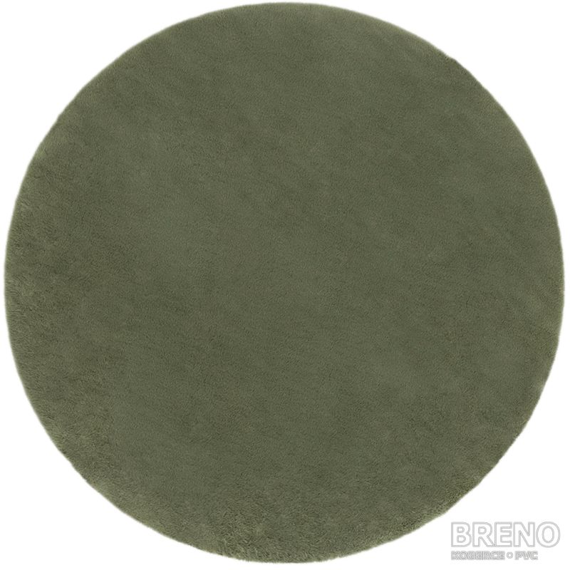 Kusový koberec POUFFY kruh 5100 Green
