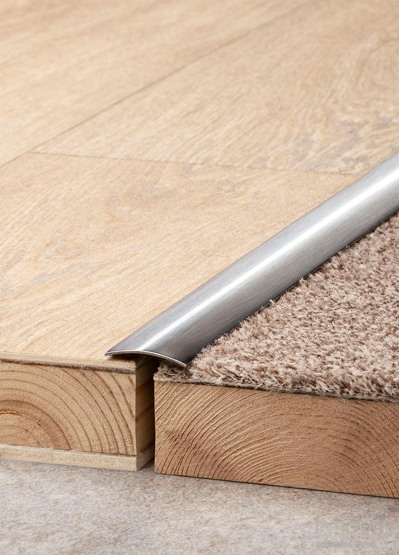 Přechodový profil B-Line nerez - samolepicí