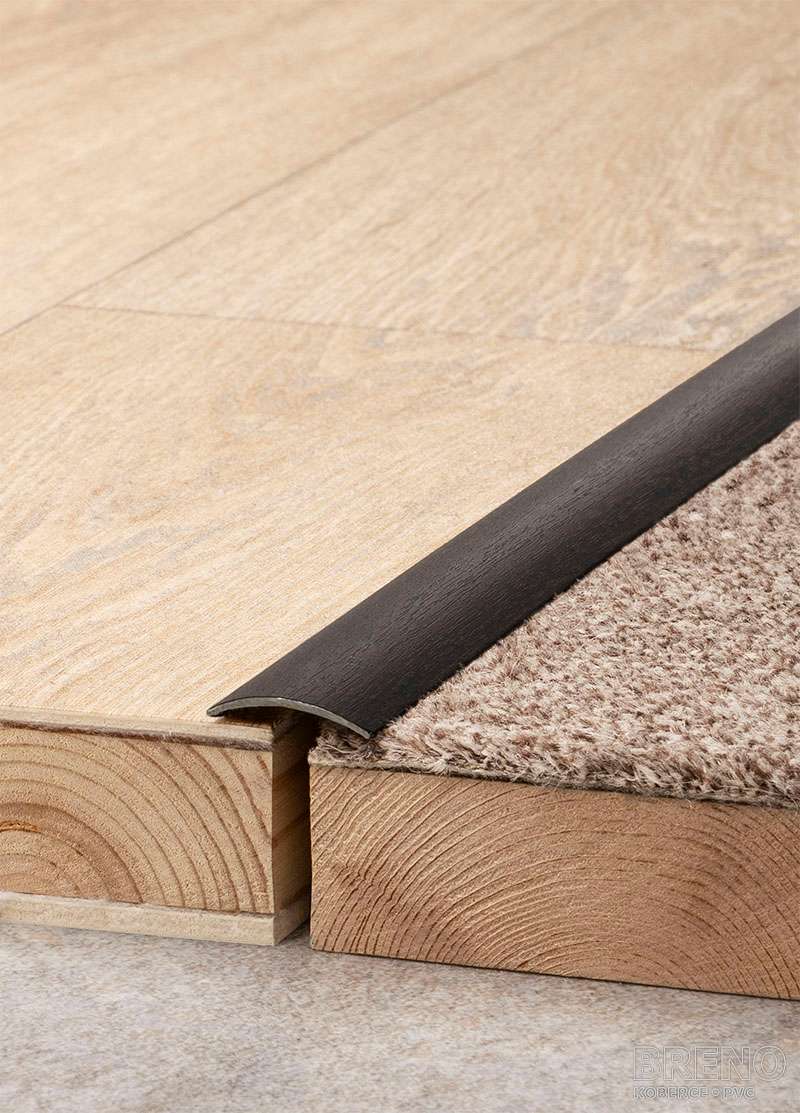 Přechodový profil B-Line wenge - samolepicí