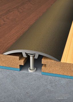 Prechodový profil bronz - samolepiaci / na hmoždinku