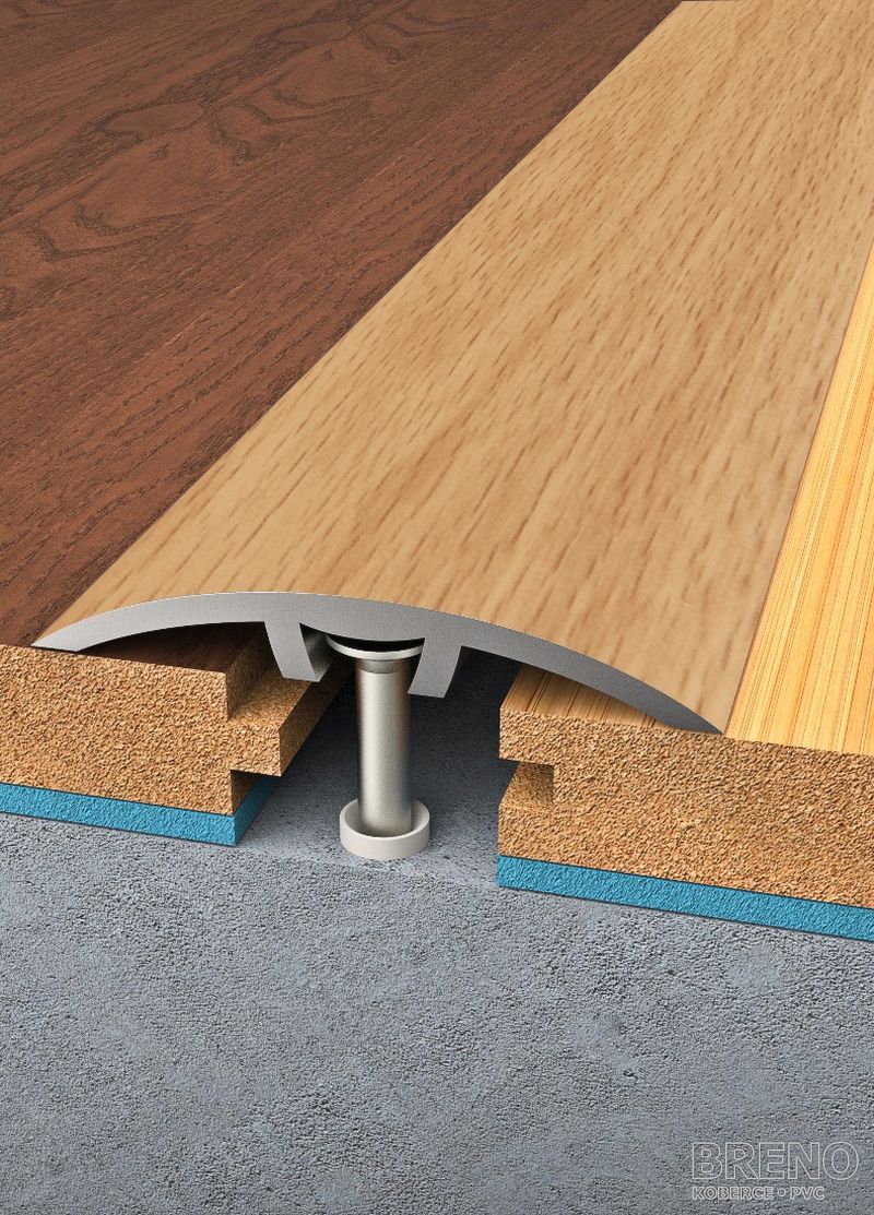 Prechodový profil buk - samolepiaci / na hmoždinku