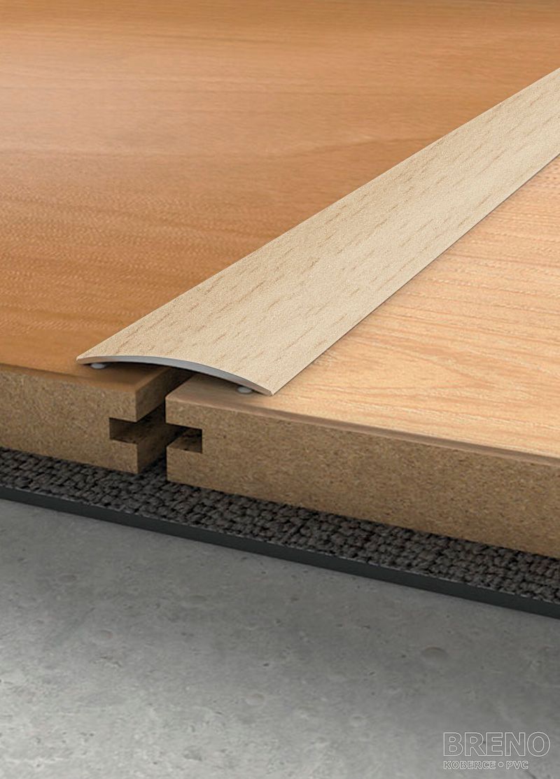 Přechodový profil buk světlý - samolepicí