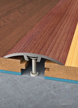 Prechodový profil čerešňa natur - samolepiaci / na hmoždinku