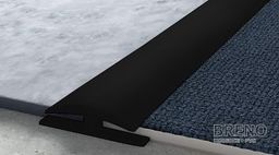 Přechodový profil černý - oboustranný