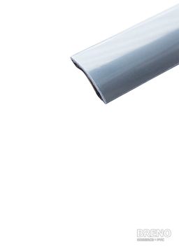 Přechodový profil česaná nerez leštěná - samolepicí