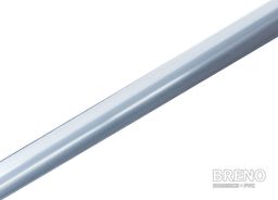 Prechodový profil česaný nerez leštený - samolepiaci