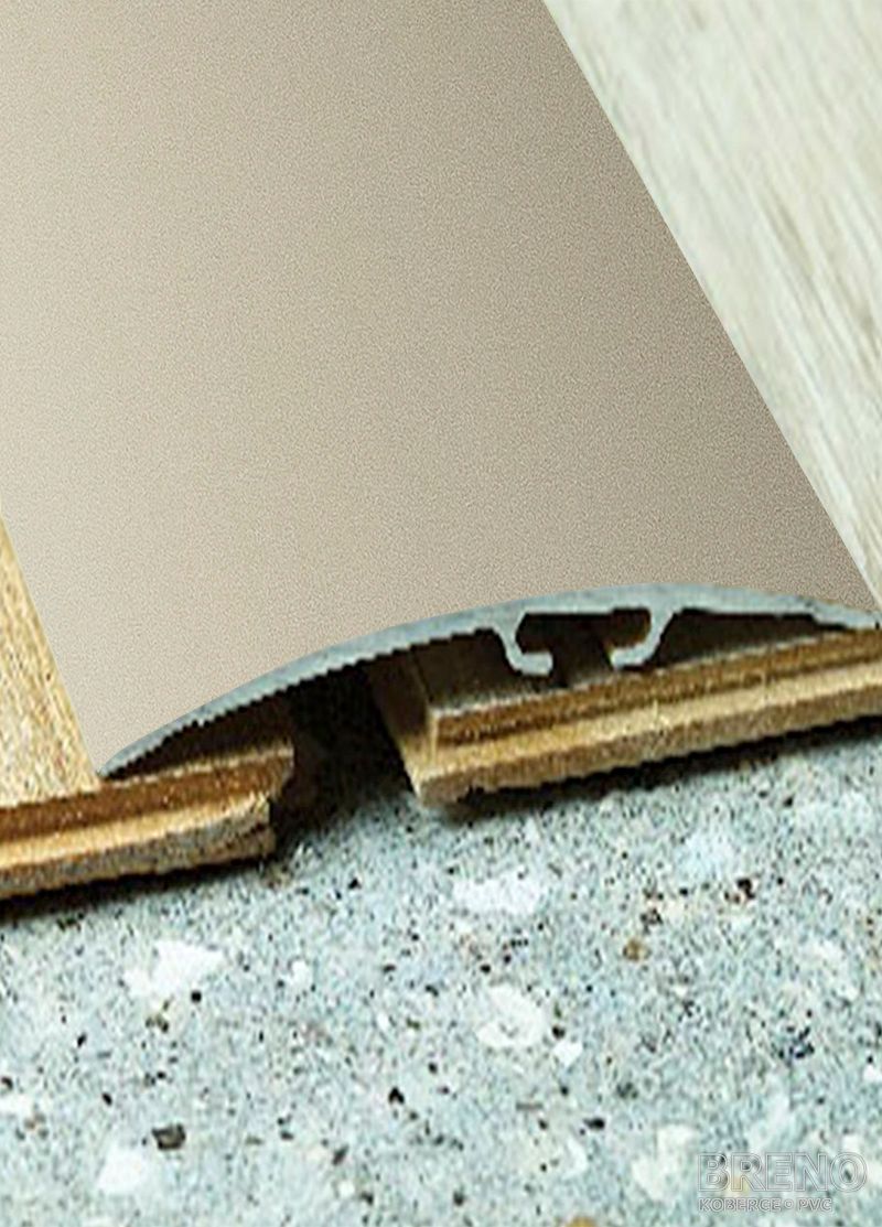 Přechodový profil champagne matná - samolepicí