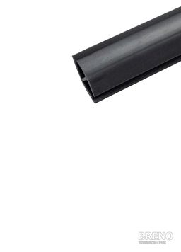 Prechodový profil cierný - oboustranný