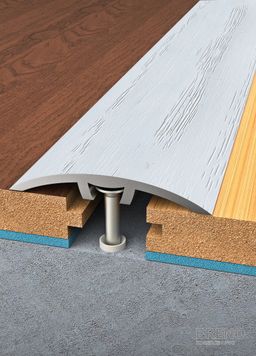 Prechodový profil dub alaska - samolepiaci / na hmoždinku