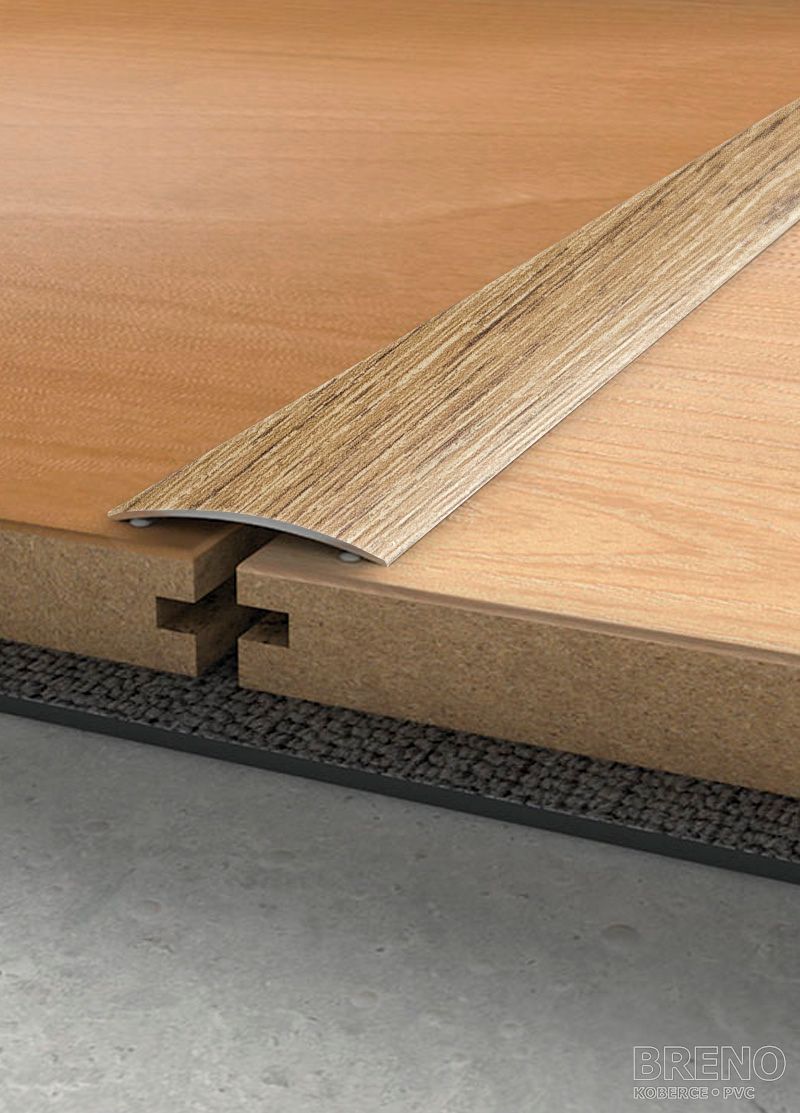 Prechodový profil dub cognac - samolepiaci