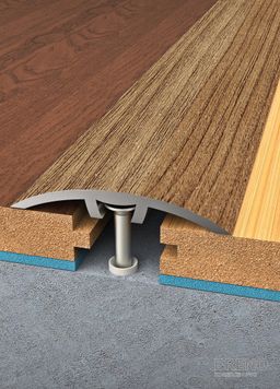 Prechodový profil dub - samolepiaci / na hmoždinku