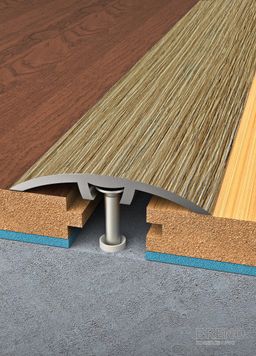 Prechodový profil dub svetlý - samolepiaci / na hmoždinku