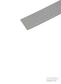 Prechodový profil mäkký sivý - samolepiaci