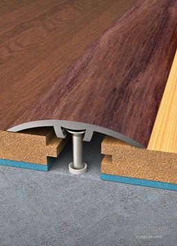 Prechodový profil orech amari - samolepiaci / na hmoždinku